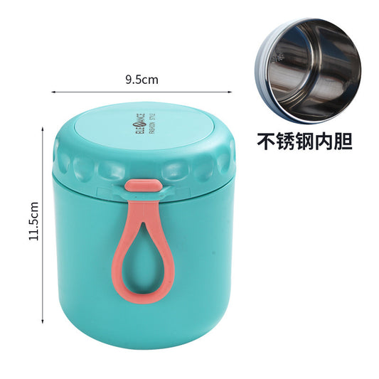 304 Stainless Steel Breakfast Soup Cup for Lunchbox
